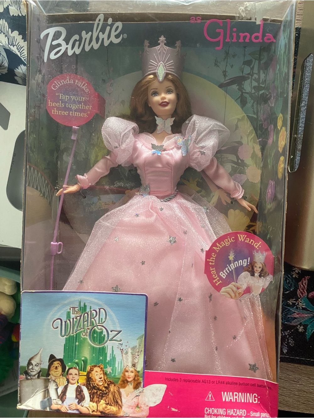 Barbie as Glinda Doll in Sparkling Light Pink Gown